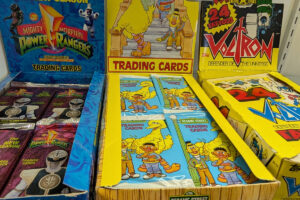 boxes of unopened wax pack trading cards